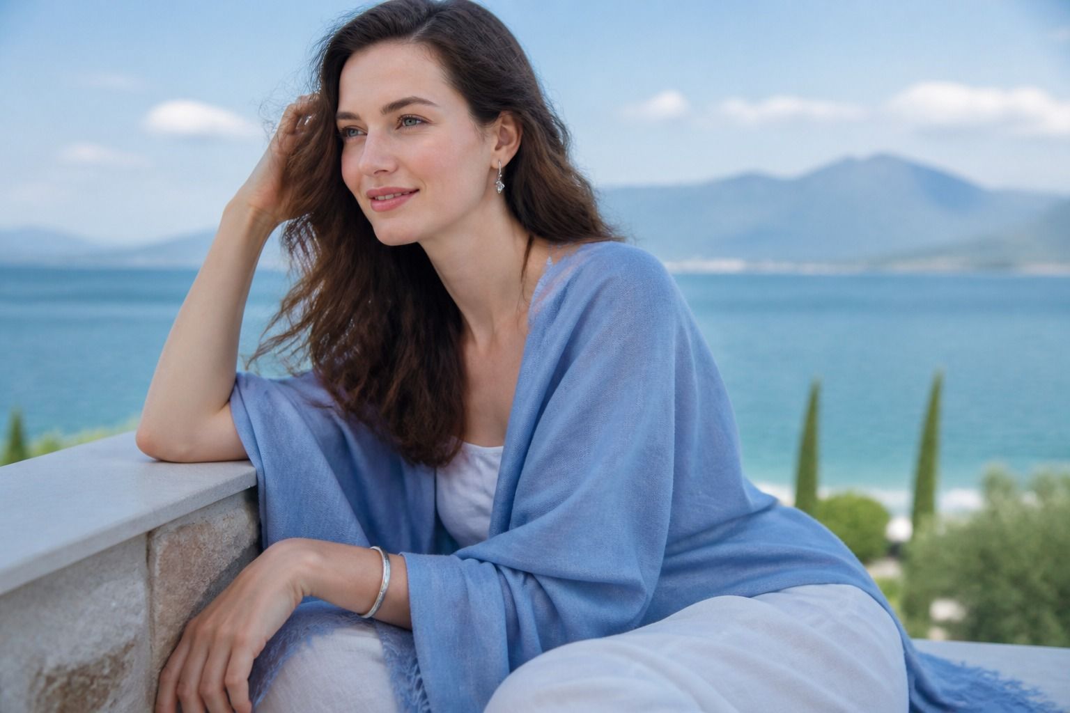 Cool Summer Color Palette: Clear, Blue-Based Colors With Soft Edges